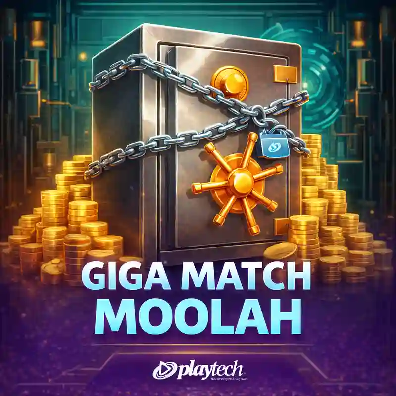 Giga Match Moolah Slot Game Logo